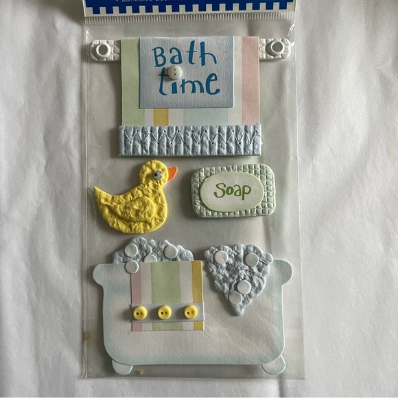 NWT Paper Bliss Bath Time Dimensional Stickers - Picture 3 of 5